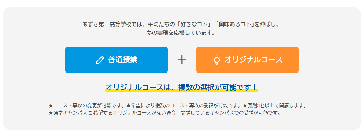あずさ第一高等学校の画像